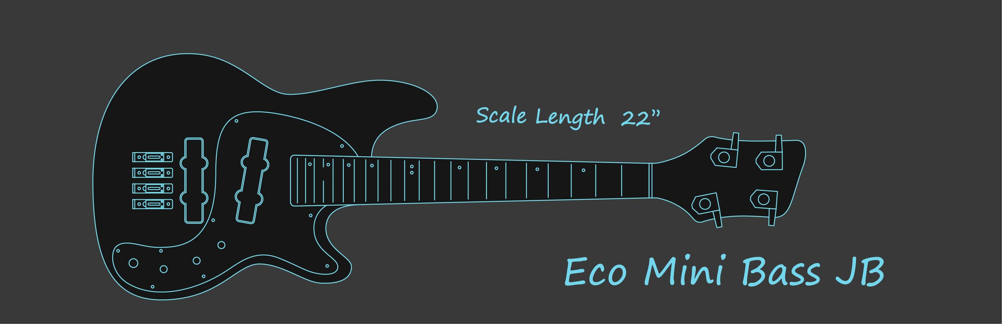 Desenho de Eco Mini Bass JB
